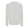 Felpa girocollo leggera Iqoniq Etosha in cotone riciclato light heather grey