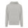 Felpa con capuccio Iqoniq Yoho in cotone riciclato heather grey