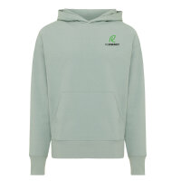 Iqoniq Yoho Relax-Hoodie aus recycelter Baumwolle Iceberg green