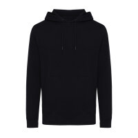 Iqoniq Rila Lightweight Hoodie aus recycelter Baumwolle schwarz