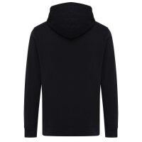 Iqoniq Rila Lightweight Hoodie aus recycelter Baumwolle schwarz