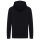 Iqoniq Rila Lightweight Hoodie aus recycelter Baumwolle schwarz