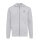 Iqoniq Abisko Zip-Kapuzenpullover aus recycelter Baumwolle heather grey