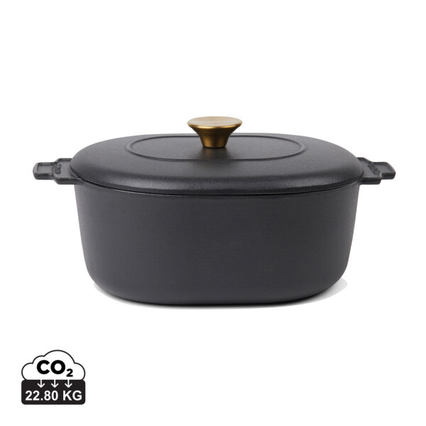 Casseruola Vinga Monte heritage 4L nero