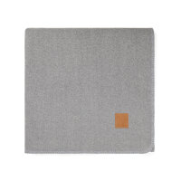 Coperta VINGA Moulton in rPET GRS grigio, granite grey