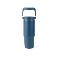 VINGA Eos Trek 880ml Flasche aus RCS rec. Stainless-Steel navy blau, navy blau