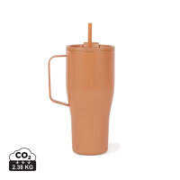 VINGA Eos Voyager 800ml Flasche aus RCS rec. Stainless-Steel orange, orange