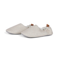 Ciabatte S/M VINGA Moulton in rPET RCS beige, feather grey