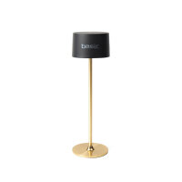 Lampada da tavolo VINGA Nauro in ABS riciclato RCS colore oro