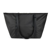 VINGA Livorno Wochenendtasche aus GRS recyceltem Polyester schwarz