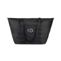 VINGA Livorno Wochenendtasche aus GRS recyceltem Polyester schwarz