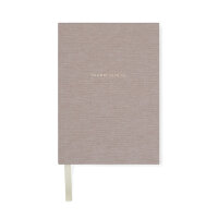 Diario VINGA Thankfulness in carta riciclata GRS beige