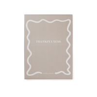 Diario VINGA Thankfulness in carta riciclata GRS beige