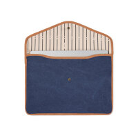 Tasca porta PC 14 VINGA Bosler in rCanvas GRS blu navy