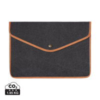 Tasca porta PC 16 VINGA Bosler in rCanvas GRS nero