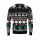 Weihnachts-LED-Pullover L/XL Schwarz