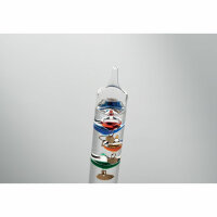 Galileo Thermometer Glas 28cm Transparent