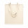 Shopper in cotone riciclato Beige