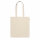 Shopper in cotone riciclato Beige