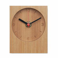 Orologio da tavolo in bambù Legno