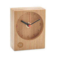 Orologio da tavolo in bambù Legno