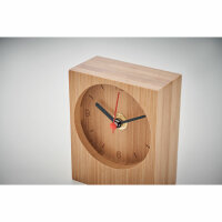 Orologio da tavolo in bambù Legno