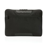 Swiss Peak AWARE™ RPET Voyager 15.6 Laptop-Sleeve schwarz