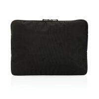 Swiss Peak AWARE™ RPET Voyager 15.6 Laptop-Sleeve schwarz