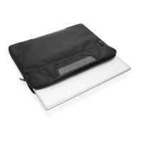 Swiss Peak AWARE™ RPET Voyager 15.6 Laptop-Sleeve schwarz