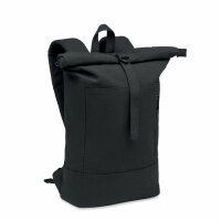 Zaino Rolltop per laptop 15"" Nero