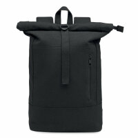 Zaino Rolltop per laptop 15"" Nero