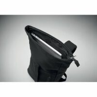 Zaino Rolltop per laptop 15"" Nero