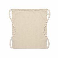 Sacca in cotone riciclato Beige