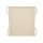 Sacca in cotone riciclato Beige