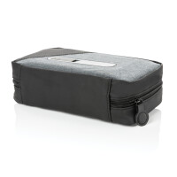 Custodia portatile con sterilizzatore UV-C con batteria grigio