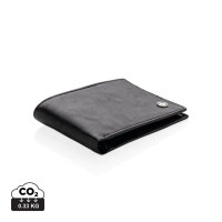 RFID Anti-Skimming Portemonnaie schwarz, schwarz