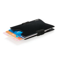 Porta carte RFID nero, nero