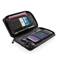 Swiss Peak Reisemappe mit Wireless-Charging Funktion schwarz