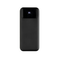 Powerbank 10.000 mAh Turbopack cavi integrati in rABS RCS nero