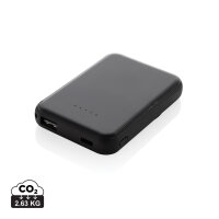 Powerbank magnetica Stellar 5000 mah 5W in rABS RCS nero