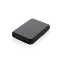 Powerbank magnetica Stellar 5000 mah 5W in rABS RCS nero