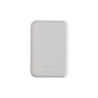 Powerbank magnetica Stellar 5000 mah 5W in rABS RCS bianco