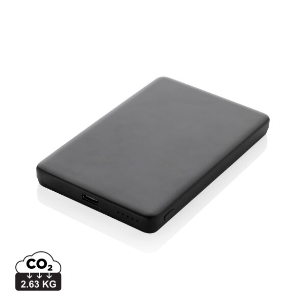 Powerbank magnetica Orion 5000 mah 5W rAlluminio RCS nero