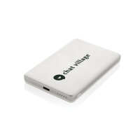 Powerbank magnetica Orion 5000 mah 5W rAlluminio RCS color argento