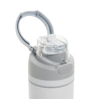 Bottiglia richiudibile Omni Sip in r-acciaio RCS 700ml bianco