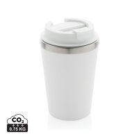 Bicchiere a doppia parete Java in RCS 350ML bianco