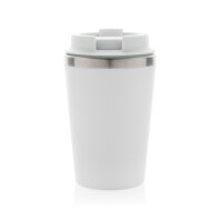 Java 350ml doppelwandiger Becher aus RCS recyceltem PP weiß