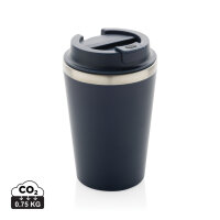 Bicchiere a doppia parete Java in RCS 350ML blu navy