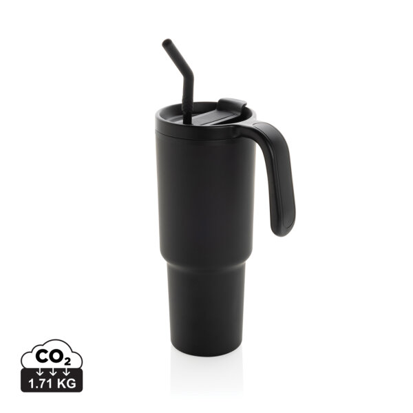 Tazza Graphic 360 in r-acciaio RCS 900ml nero