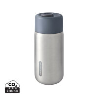 Tazza da viaggio termica Black+Blum in acciaio 340ml grigio